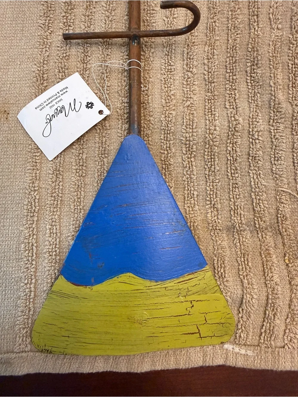 Nautical themed hanging hook